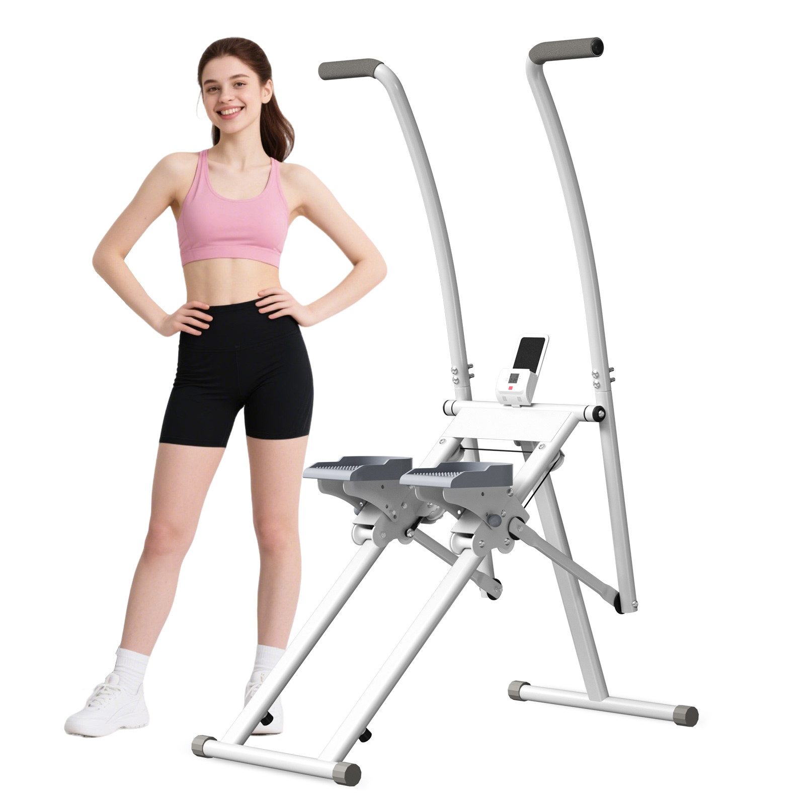 TWSOUL Stepper Stair Stepper für Heimtraining mit verstellbare Rutschfeste Pedale