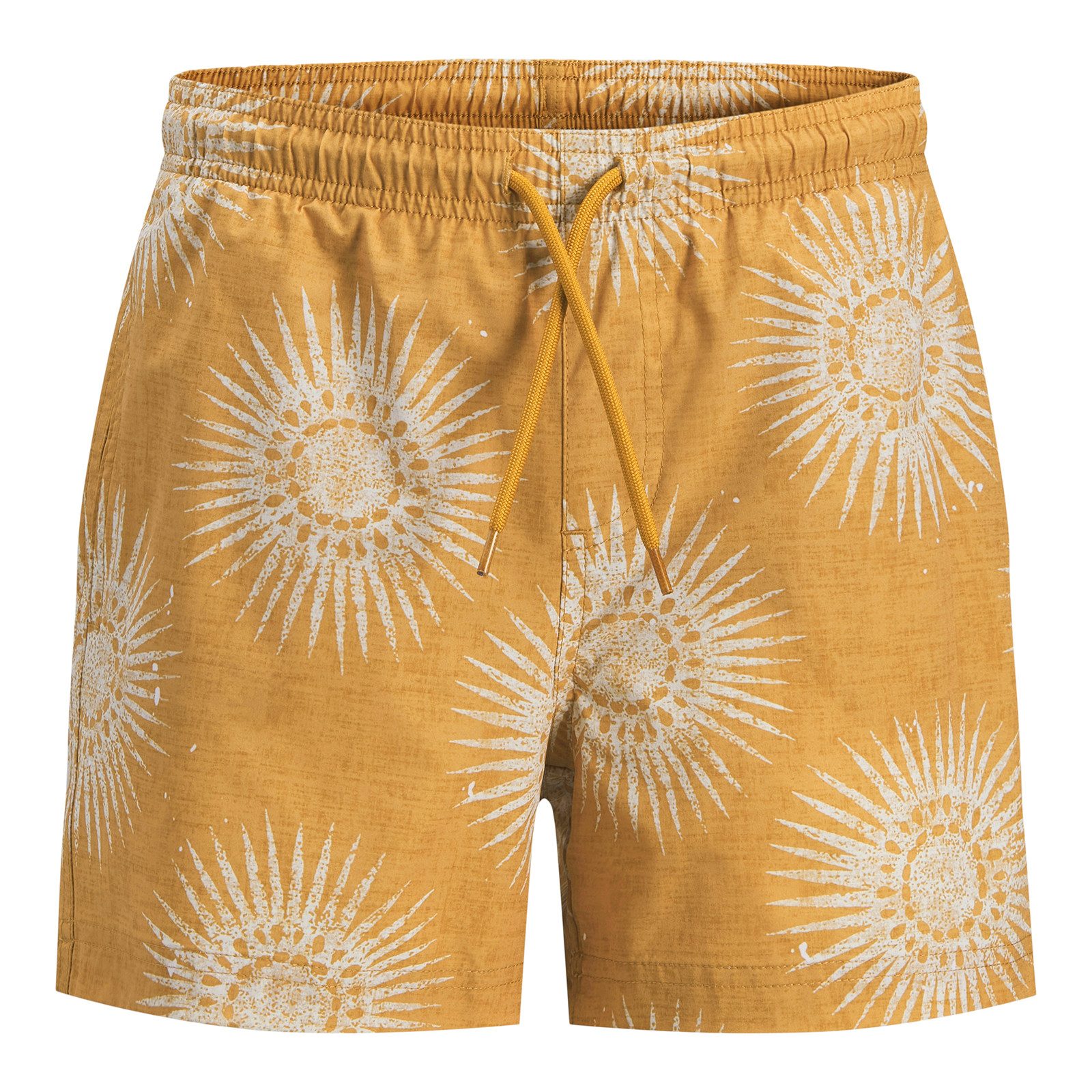 Jack & Jones Badeshorts Jack&Jones XXL Badeshorts orangebraun-beige JPSTMAUI