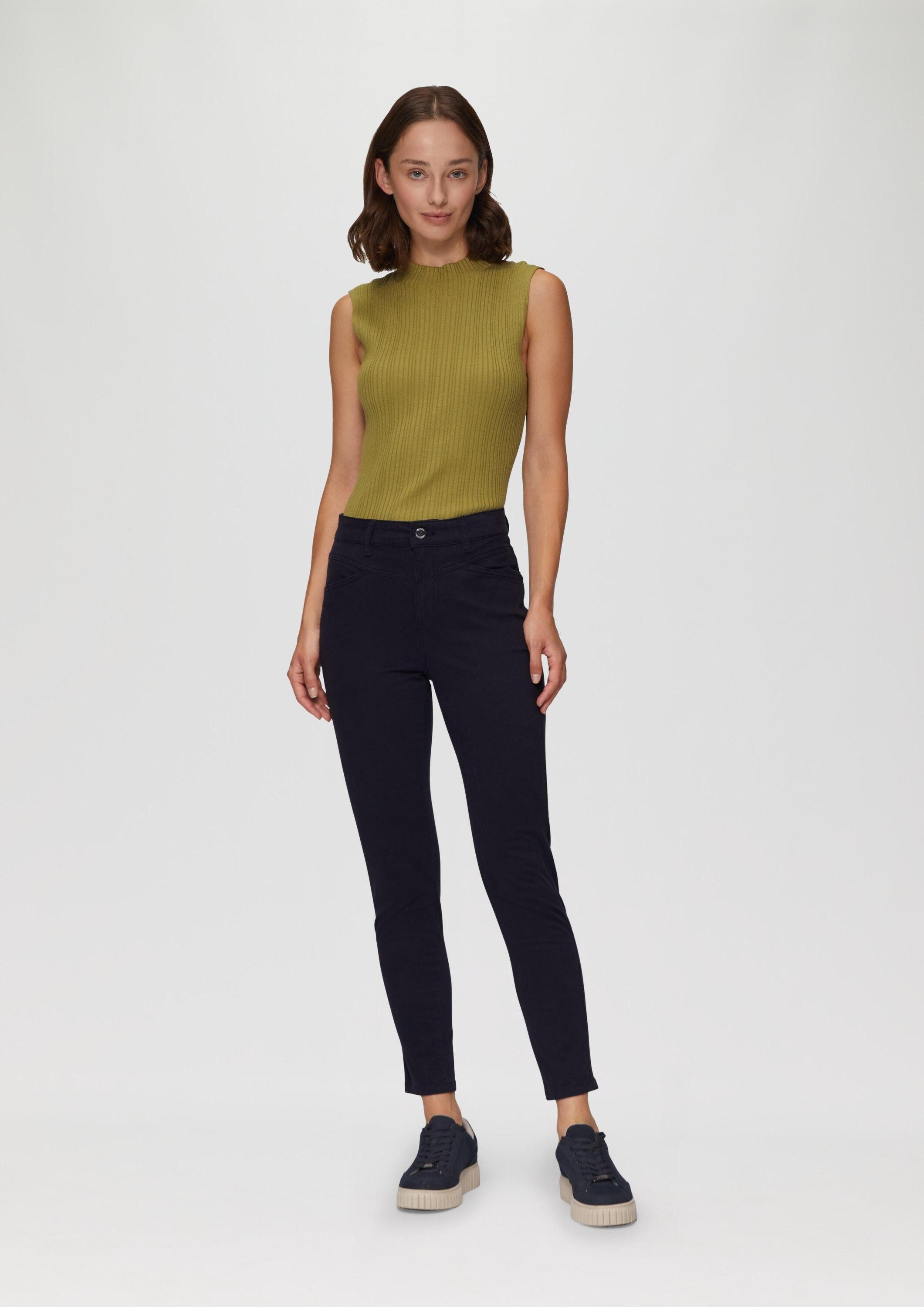 s.Oliver Chinos Hose Ankle-Hose im Slim Fit mit mittelhohem Bund günstig online kaufen