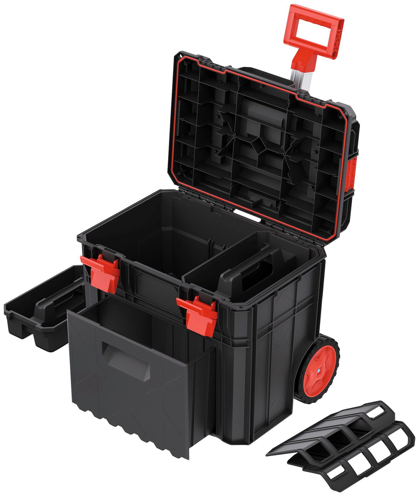 Prosperplast Werkzeugtrolley X cm 38 54,6 Pro, Block x 19,4 x