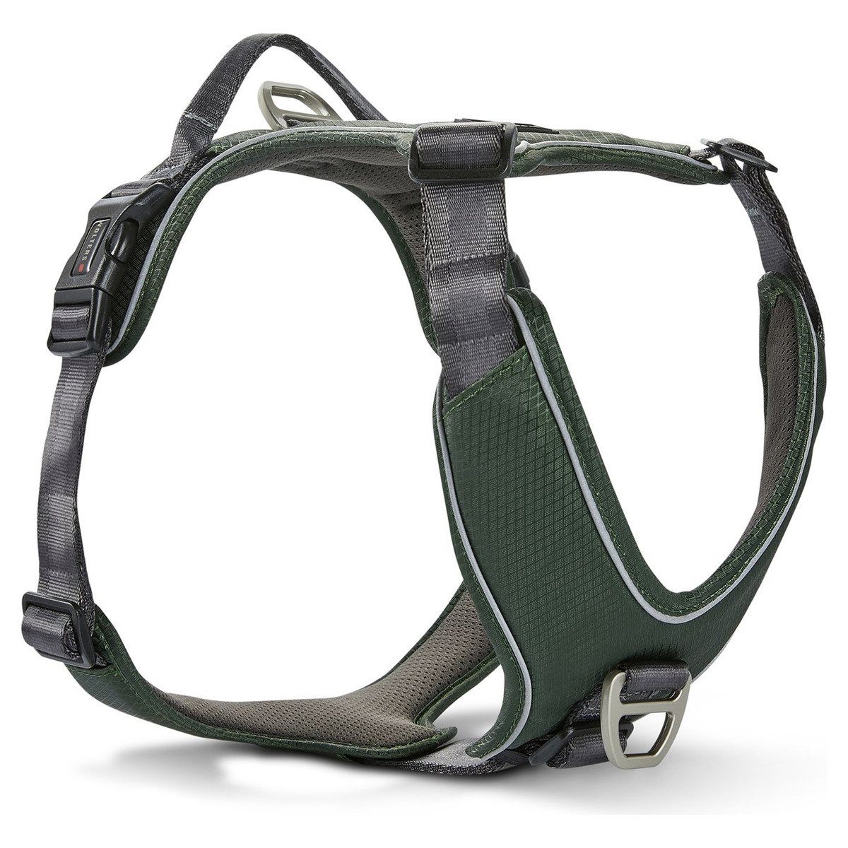 Wolters Hunde-Geschirr Geschirr Active Pro Comfort grün/anthrazit günstig online kaufen