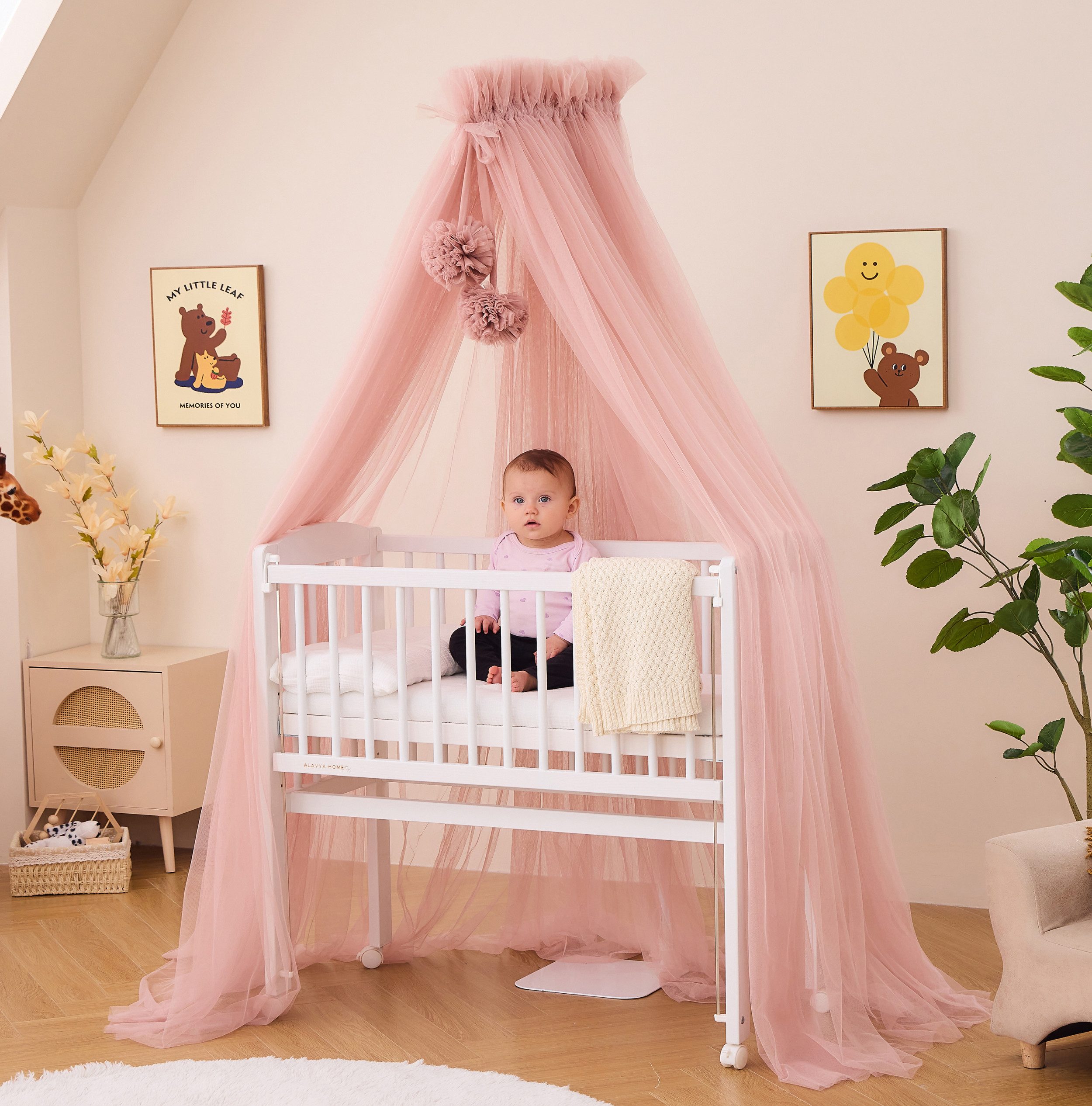 Alavya Home® Beistellbett LEROY 2 in1 günstig online kaufen