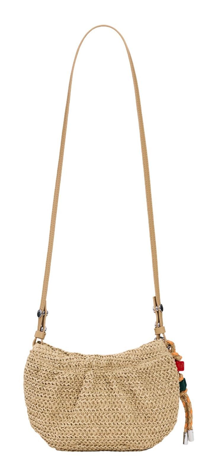 Desigual Umhängetasche Half Logo Raffia Waverly Phone