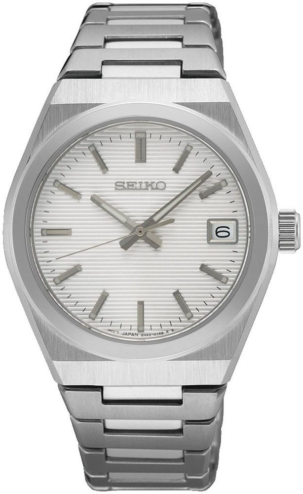 Seiko Quarzuhr SUR573P1, Armbanduhr, Damenuhr, Edelstahlarmband, Datum, Sap günstig online kaufen