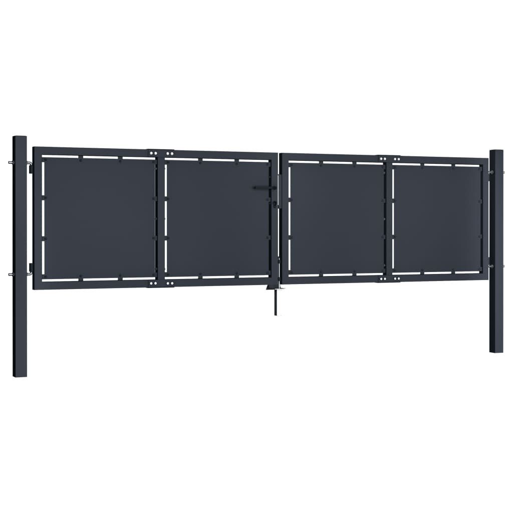 vidaXL Gartentor Gartentor Stahl 300 x günstig online kaufen