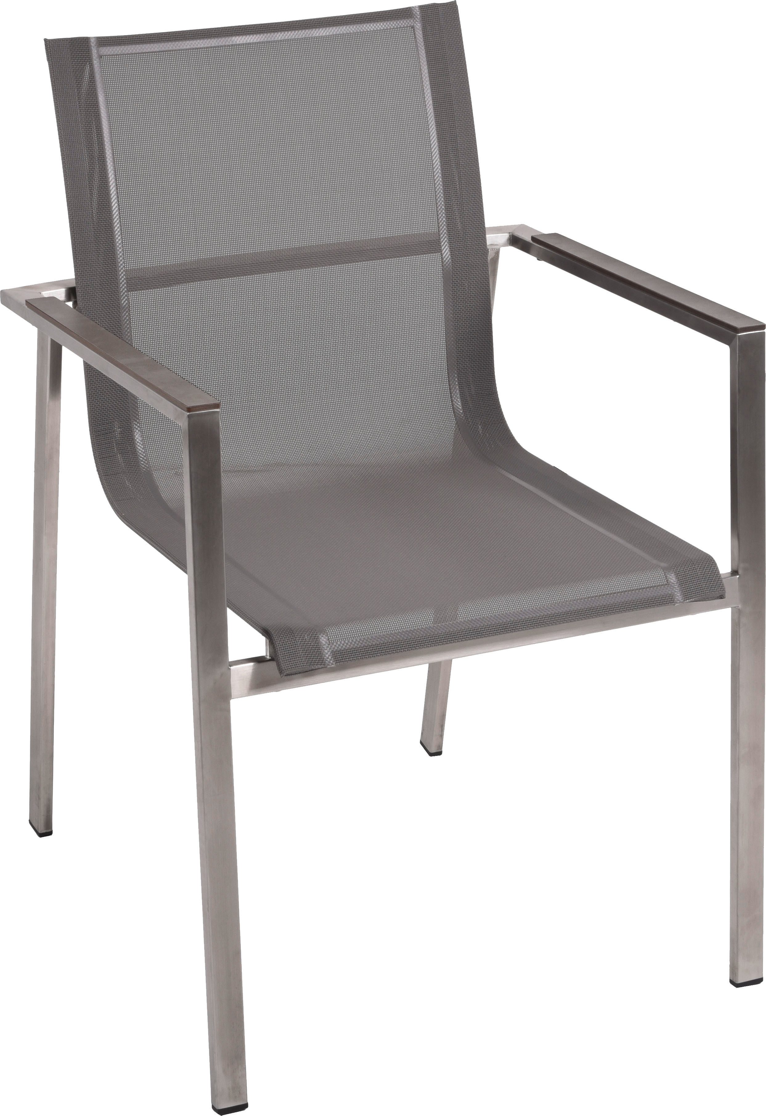 Garden Pleasure Stapelstuhl SIENNA, 2er Set (Set, 2 St), stapelbar