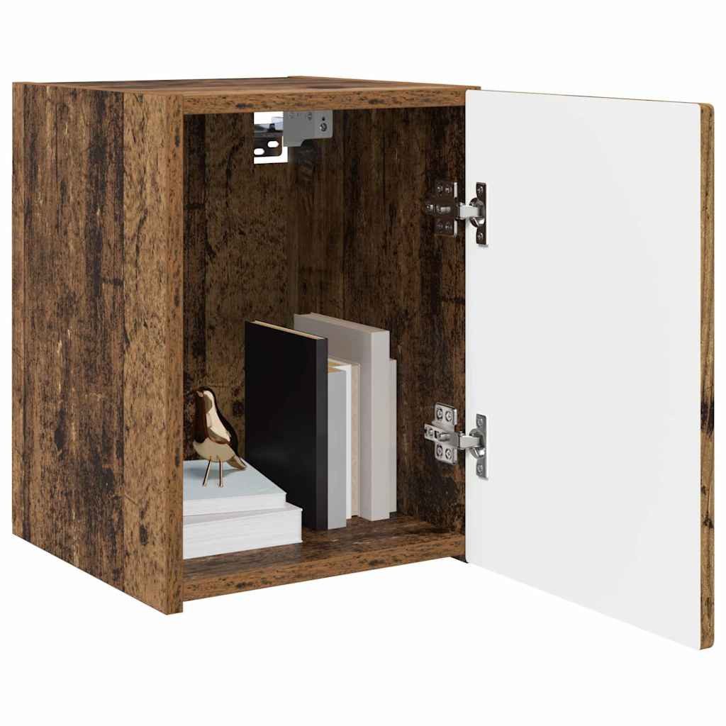 vidaXL TV-Wand TV-Wandschrank 30 x 31 x 40 cm Altholz Holzwerkstoff, (1-St)