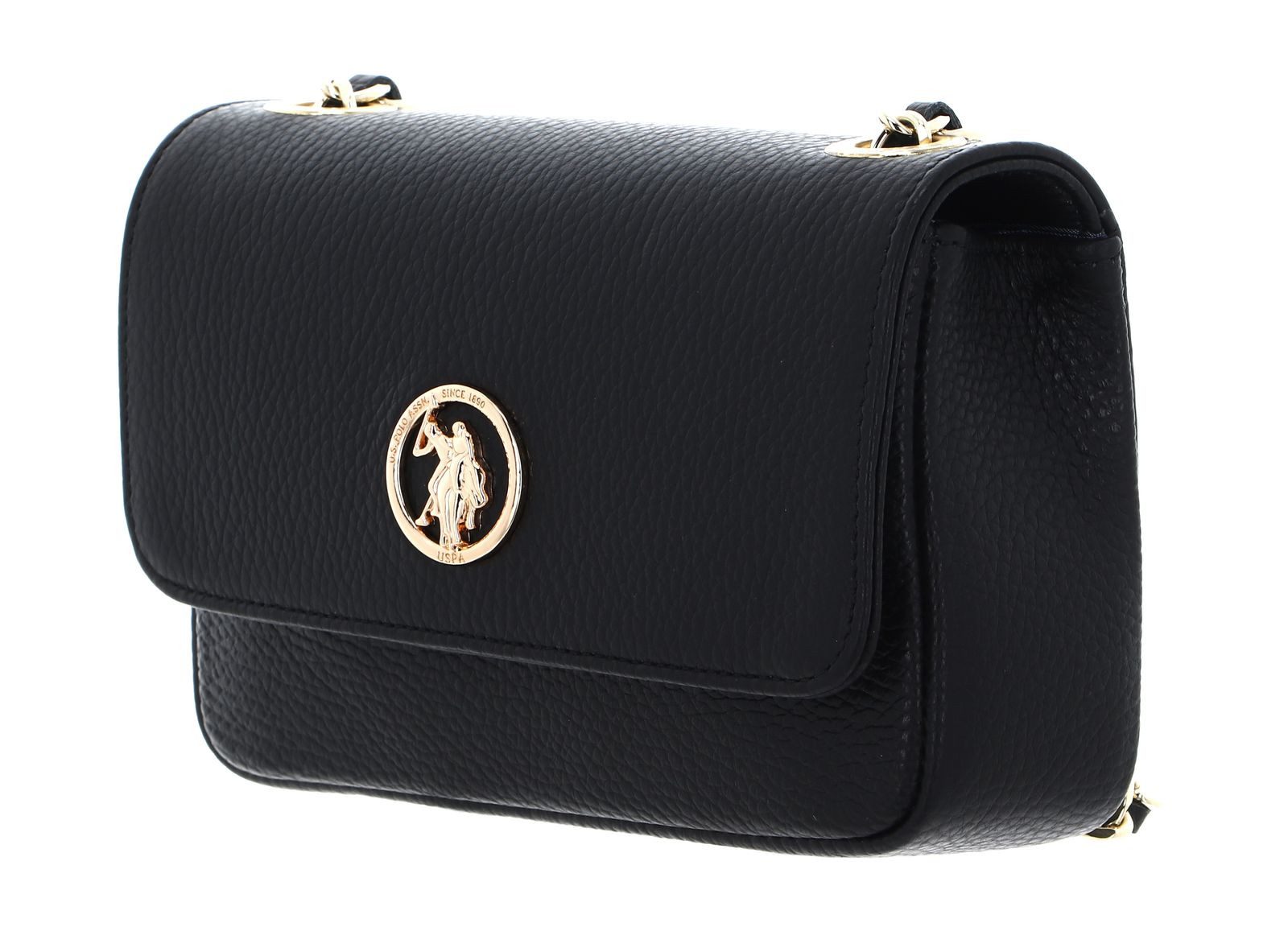 U.S. Polo Assn. Schultertasche Small Pochette Leather Bag, aus echtem Leder