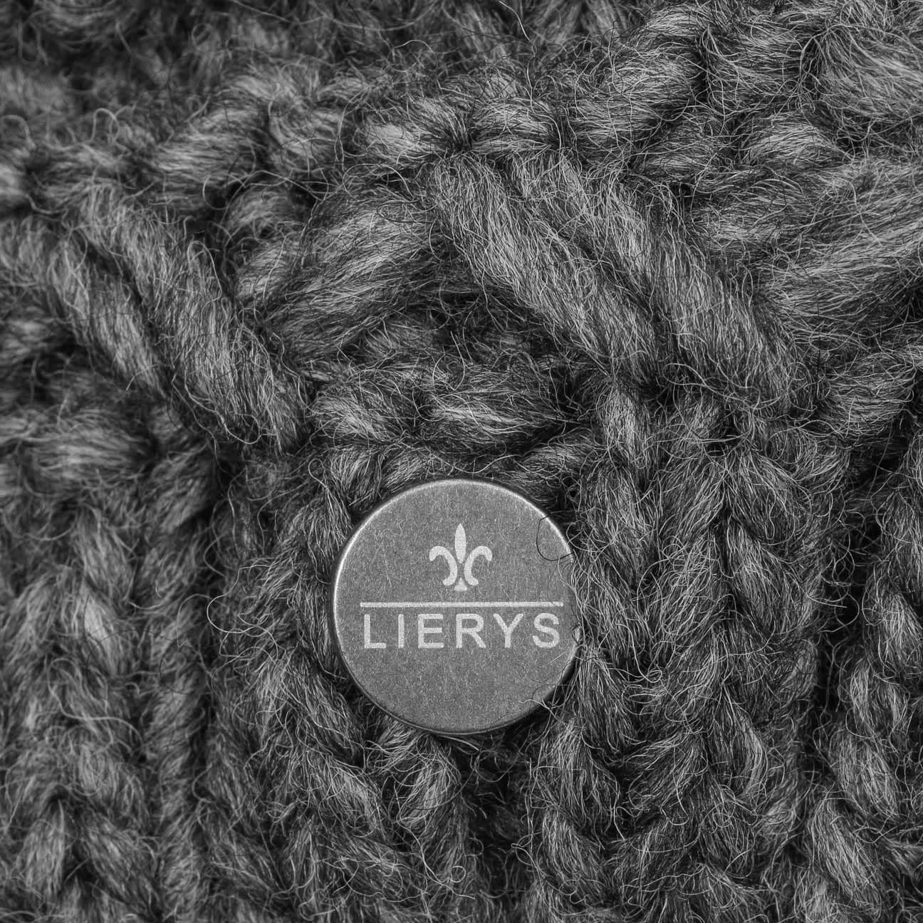 Lierys Beanie (1-St) Wollmütze Oversize, Germany Made anthrazit in