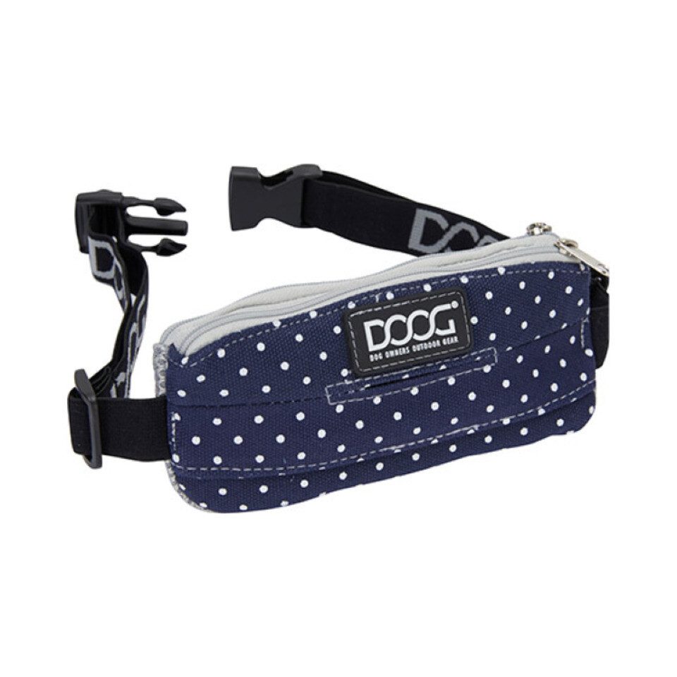 DOOG Futterbehälter Walkie Belt Mini Stella navy/polka dot