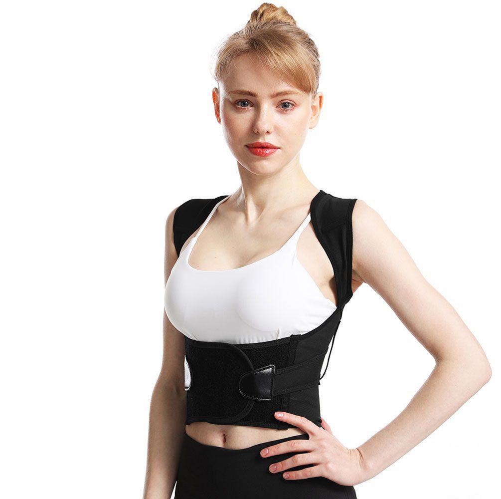AURIVION Rückenbandage Rückenbandage Haltungskorrektur Herren Damen Rückenstützgürtel (Set, 1-tlg., Back Posture Corrector Haltung Korrektur Gurt), Verstellbare und Atmungsaktive Haltungstrainer