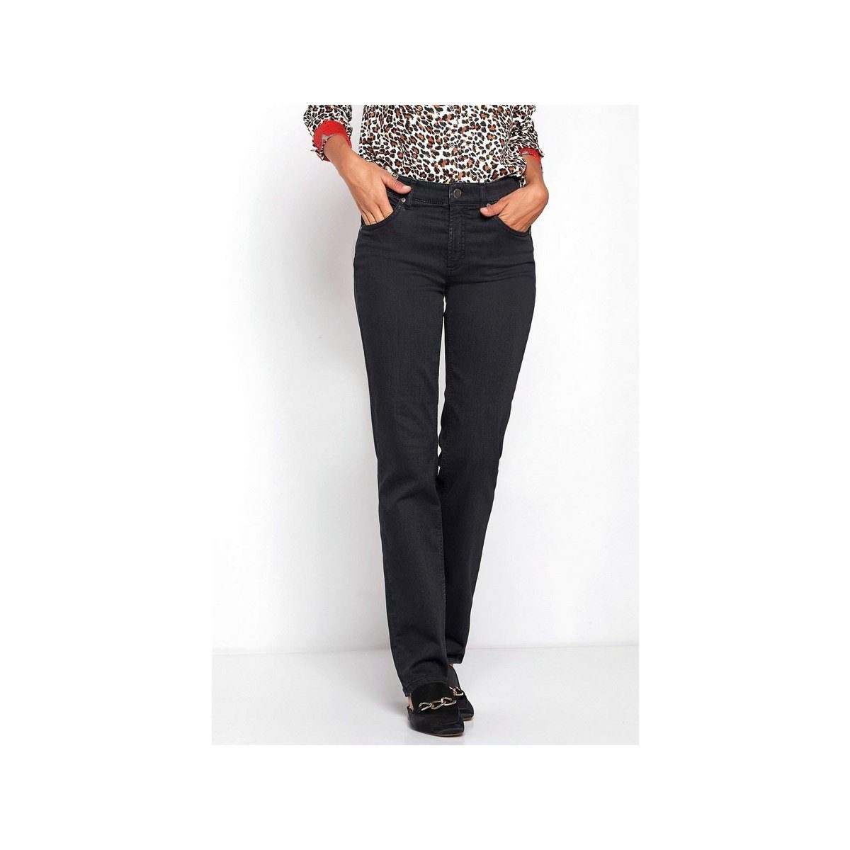 TONI 5-Pocket-Jeans schwarz (1-tlg)