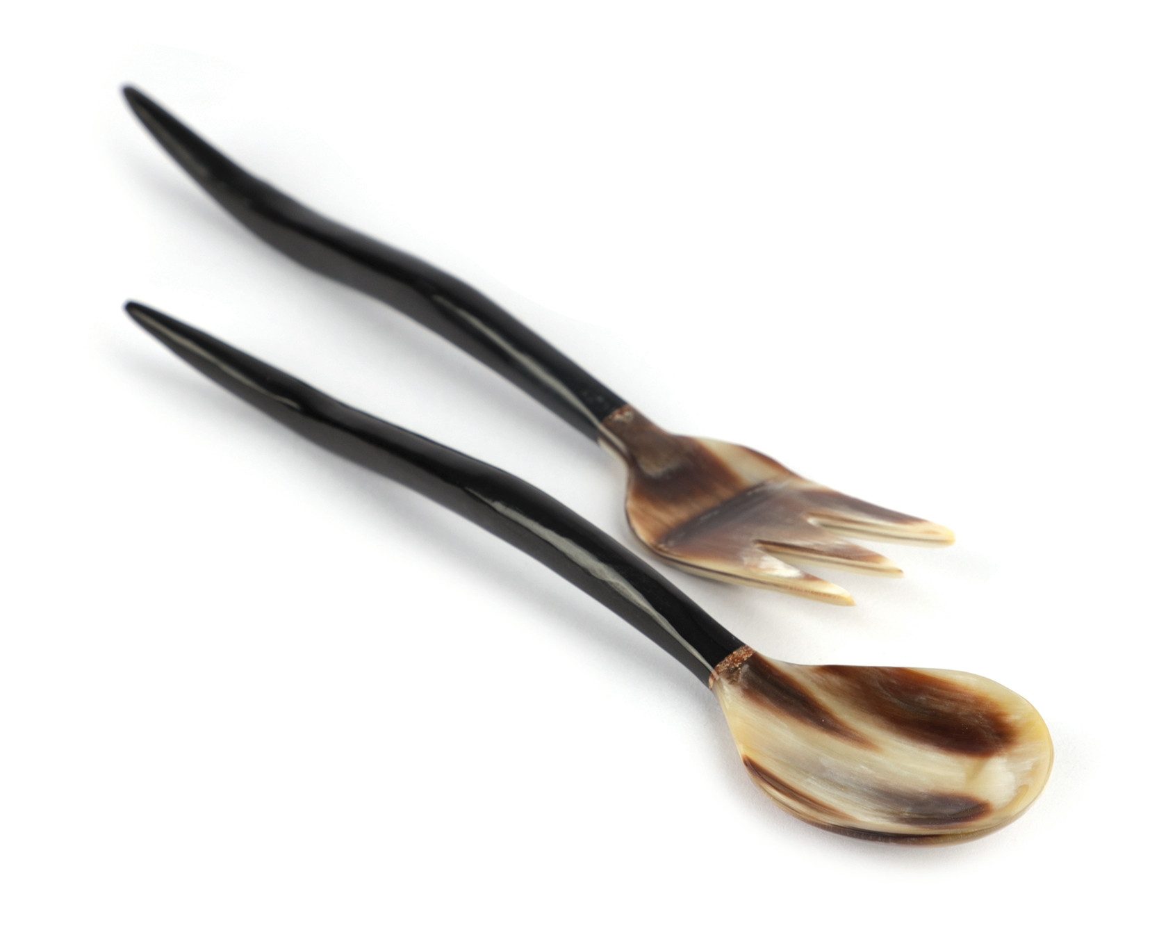 El Puente Salatbesteck Salatbesteck, Handmade, Fair Trade