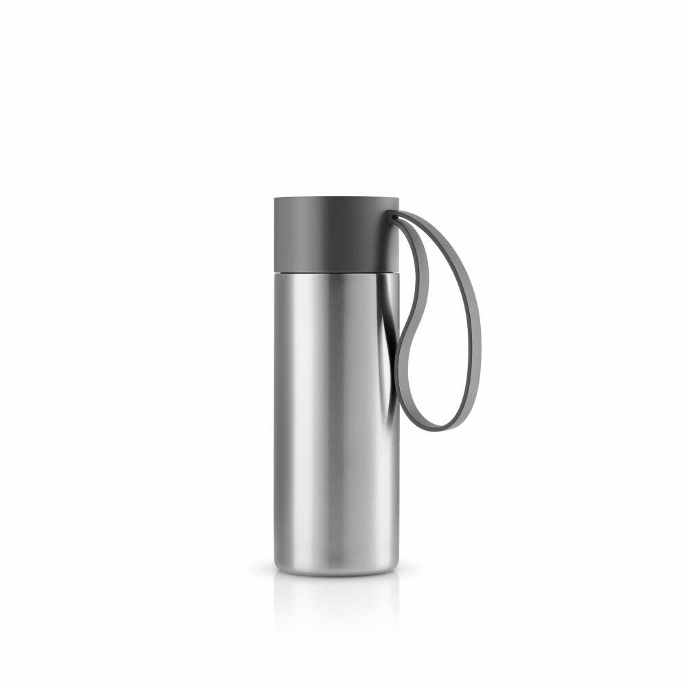 Eva Solo Термокружка To Go Cup Grey, 350 ml, Edelstahl, Kunststoff, Silikon