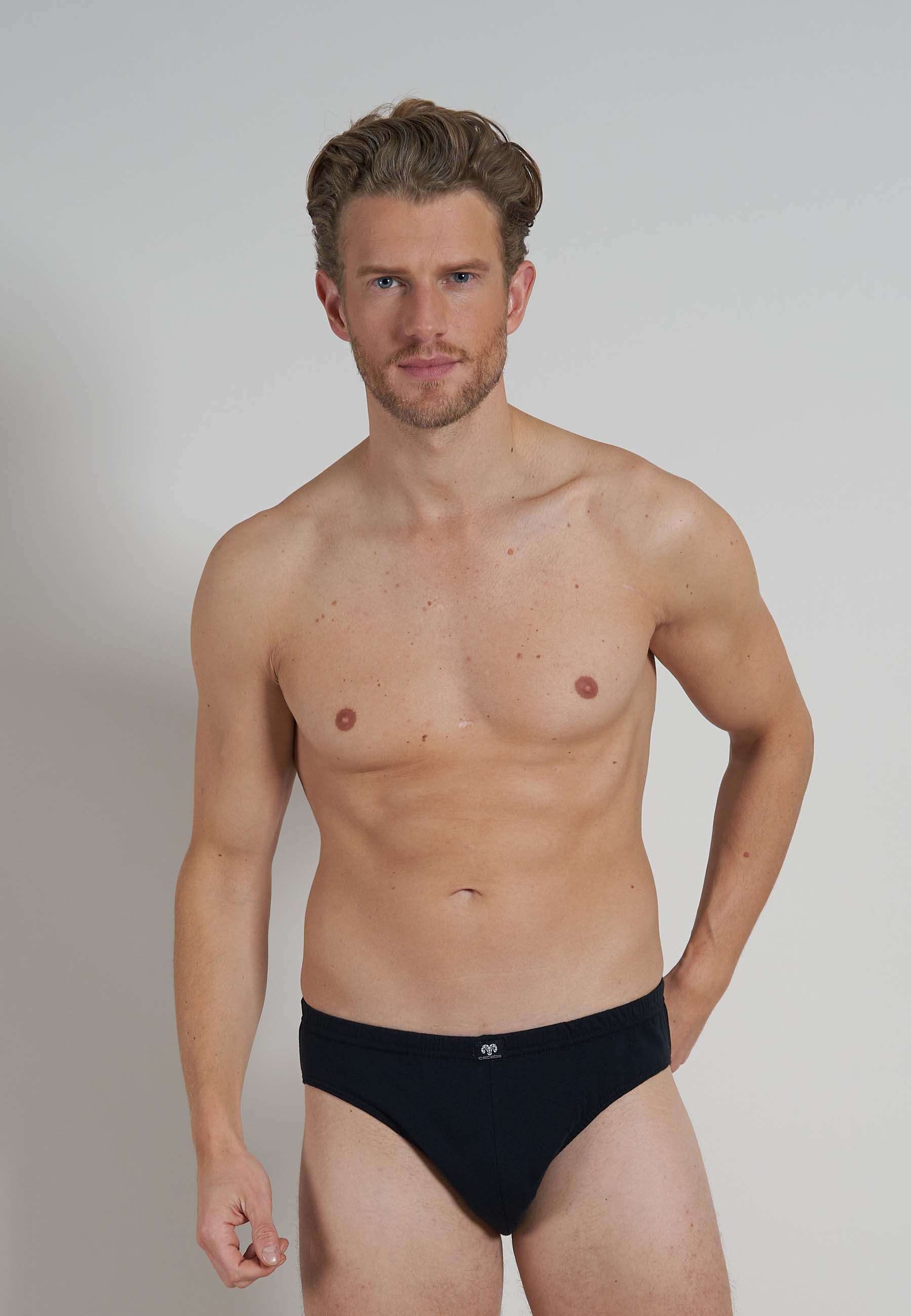 CECEBA Slip CECEBA Herren Sport-Slip schwarz günstig online kaufen