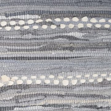Teppich Sharon, Myflair Möbel & Accessoires, rechteckig, Höhe: 10 mm, Flachgewebe, Fleckerl, 90% Baumwolle, handgewebt, mit Fransen