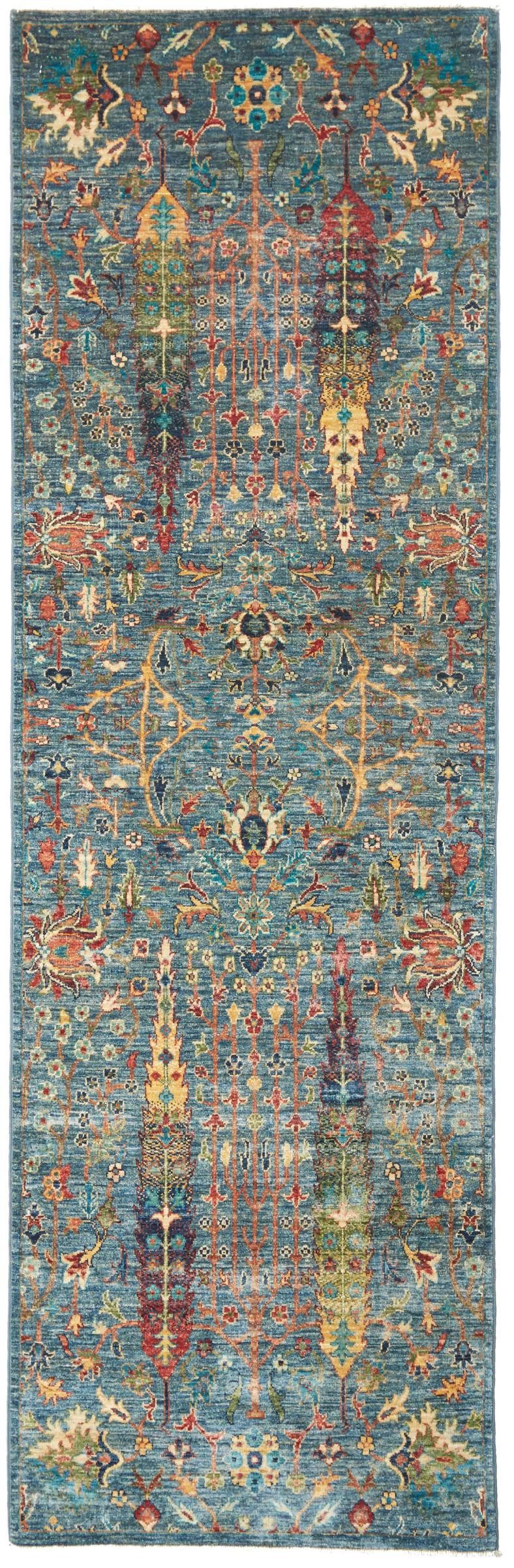 Orientteppich Arijana 78x242 Handgeknüpfter Orientteppich Läufer