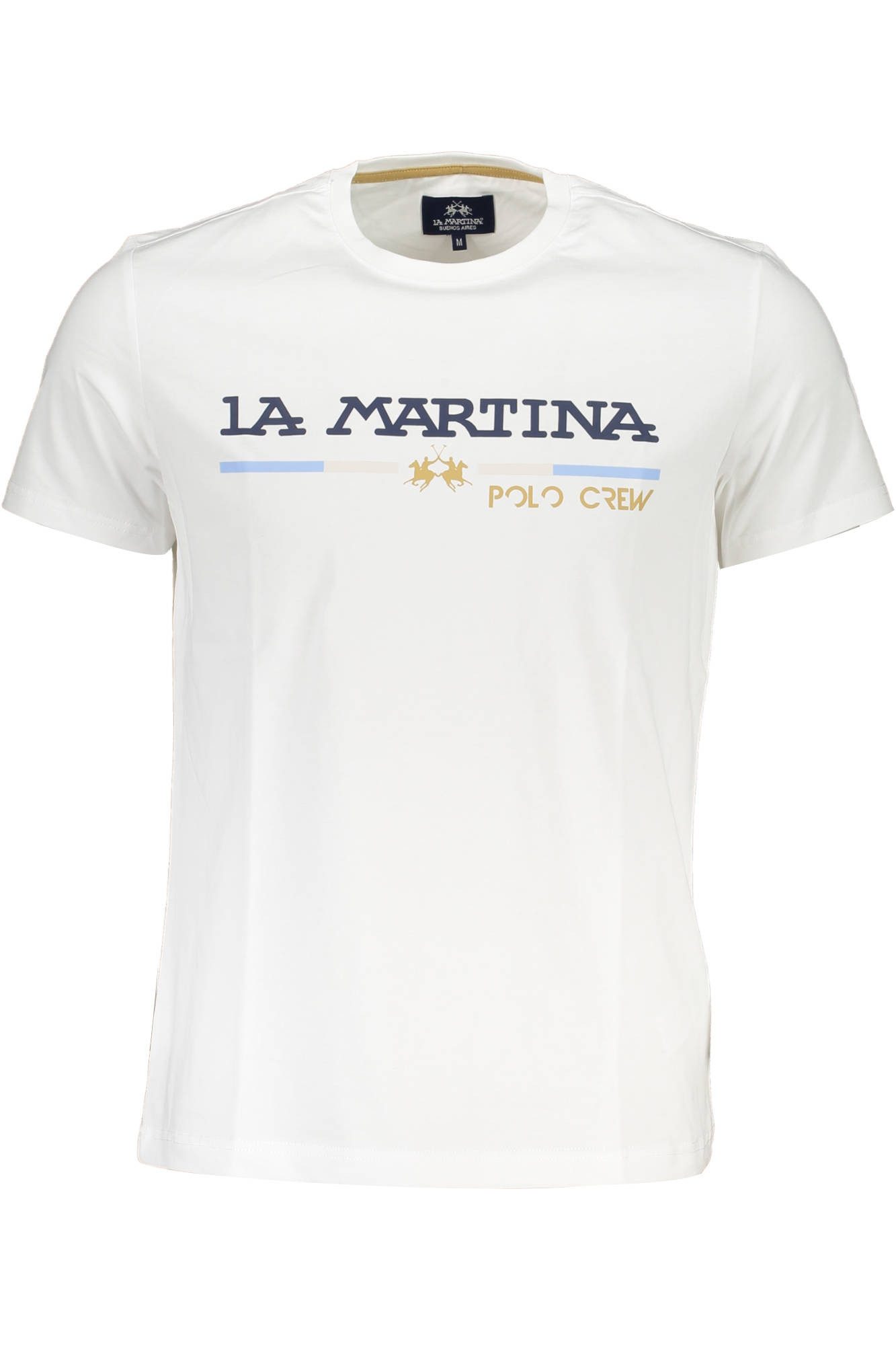 La Martina T-Shirt Herren Weißes Kurzarm günstig online kaufen