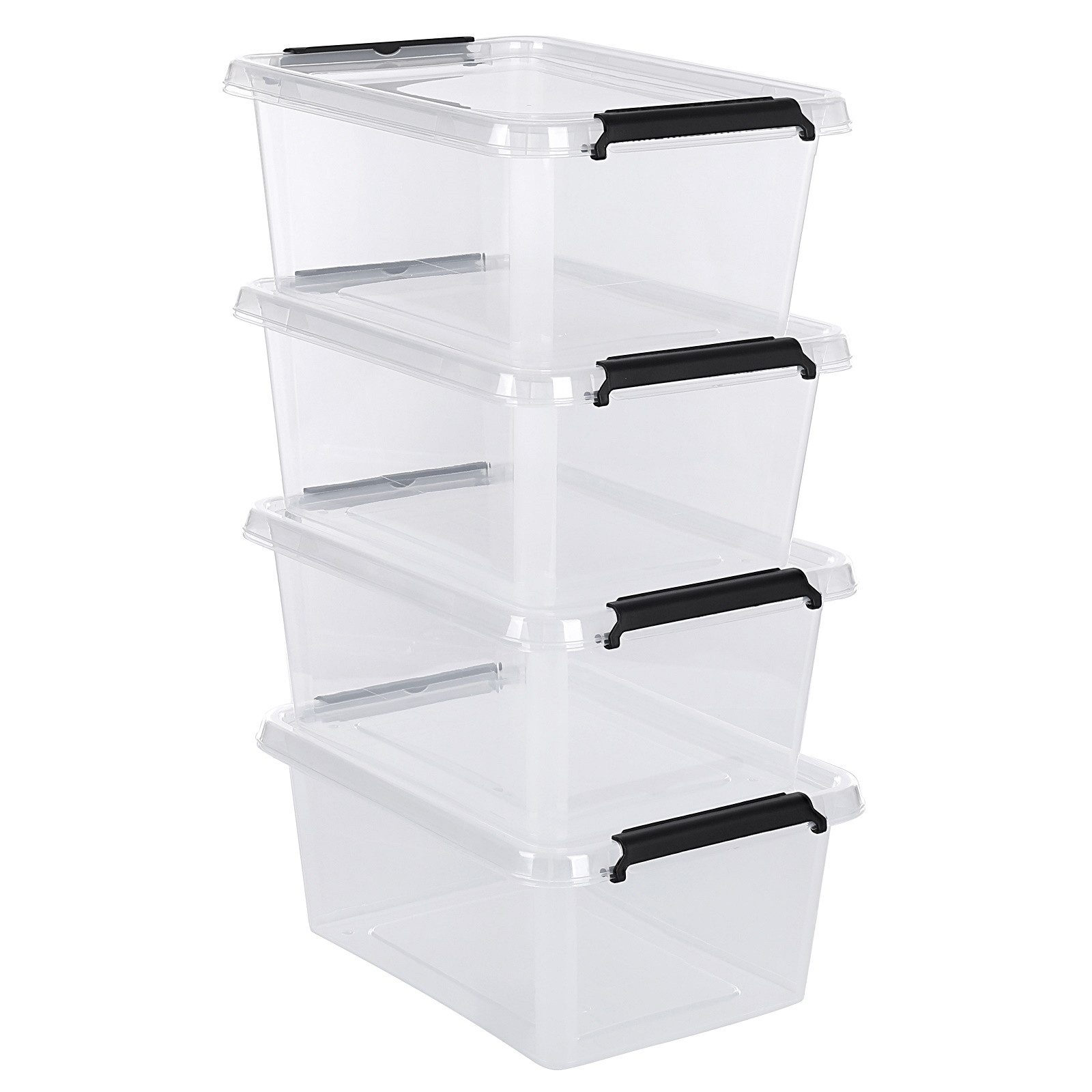 astor24 Aufbewahrungsbox Aufbewahrungsbox mit Deckel 4er günstig online kaufen
