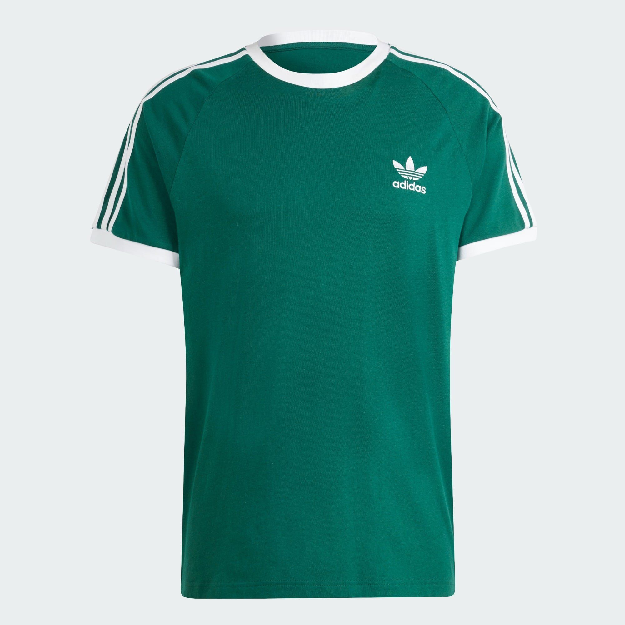 adidas Originals T-Shirt ADICOLOR T-SHIRT CLASSICS Collegiate Green 3-STREIFEN