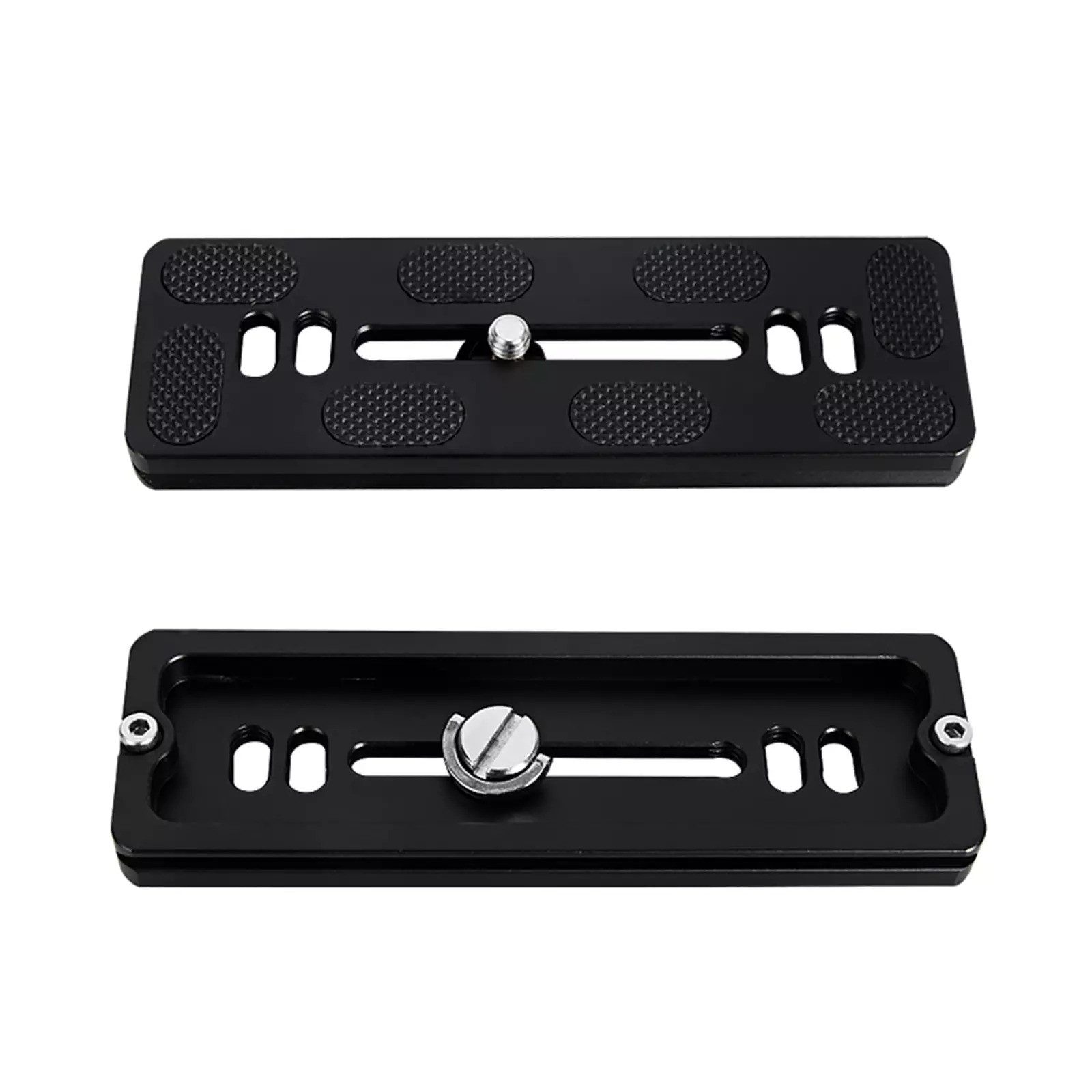 BEXIN 120mm Schnellwechselplatte Adapter Stativ für DSLR-Kameraköpfe Klemmstativ