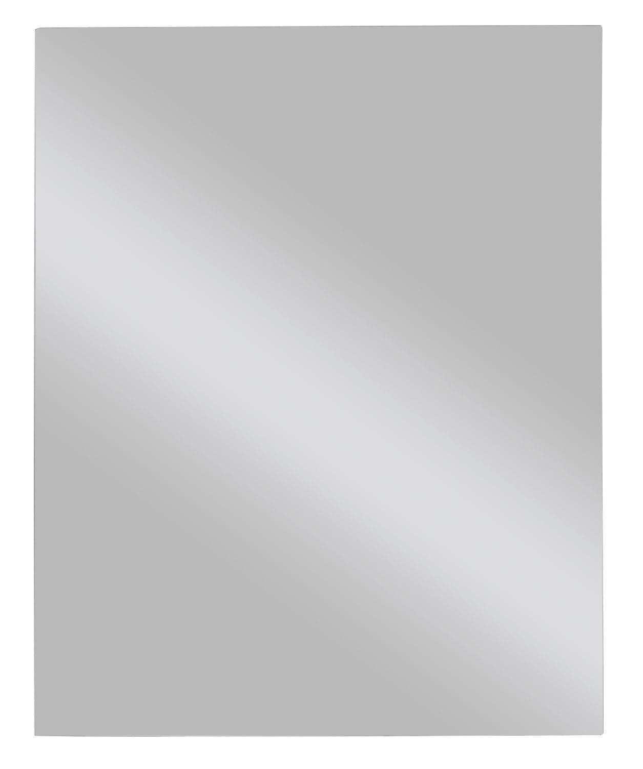 Garderobe Garderobenspiegel, SABIA, Grau, B 70 cm, T 2 cm