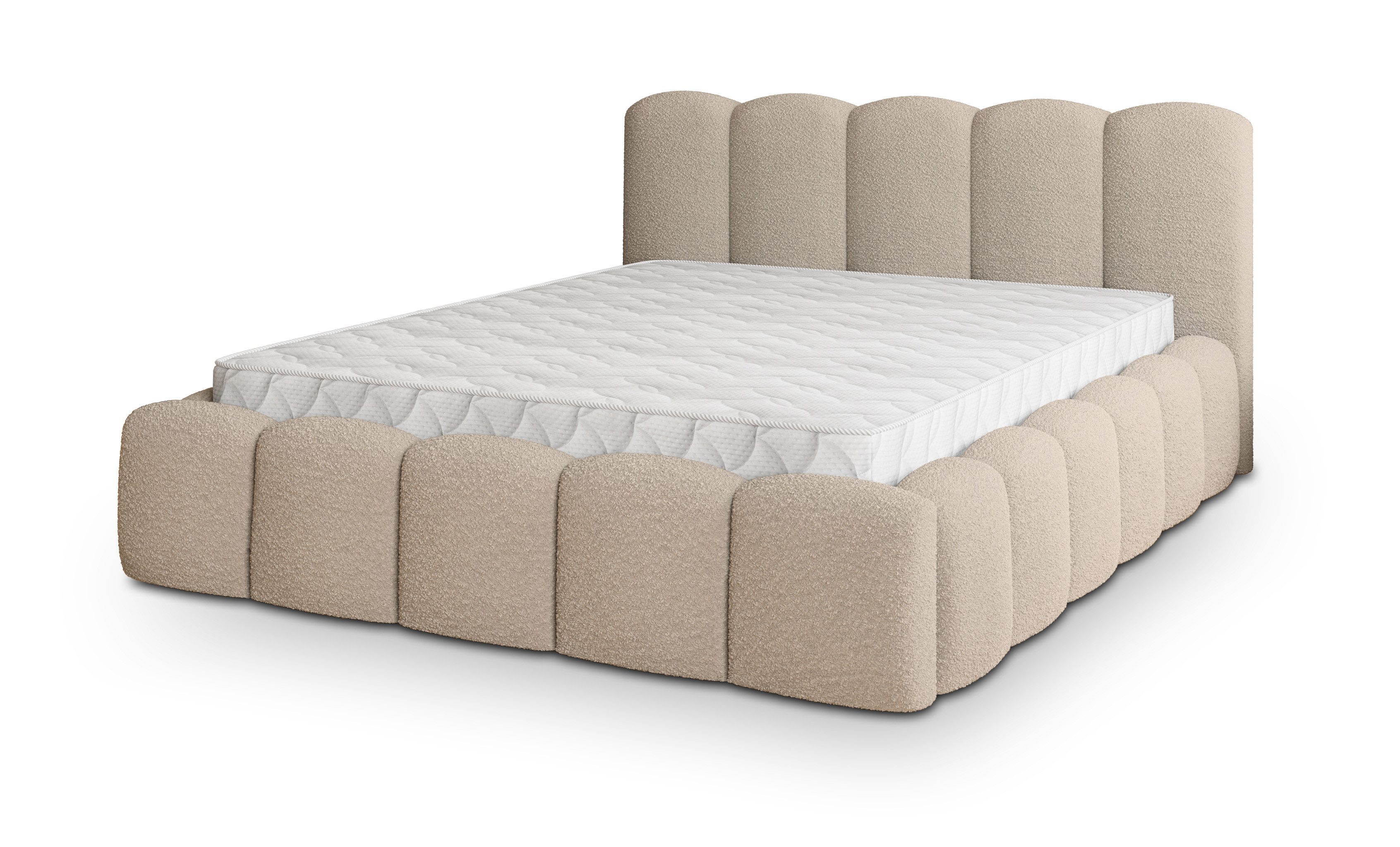 Masseno Boxbett FALINA 140x200 cm beige