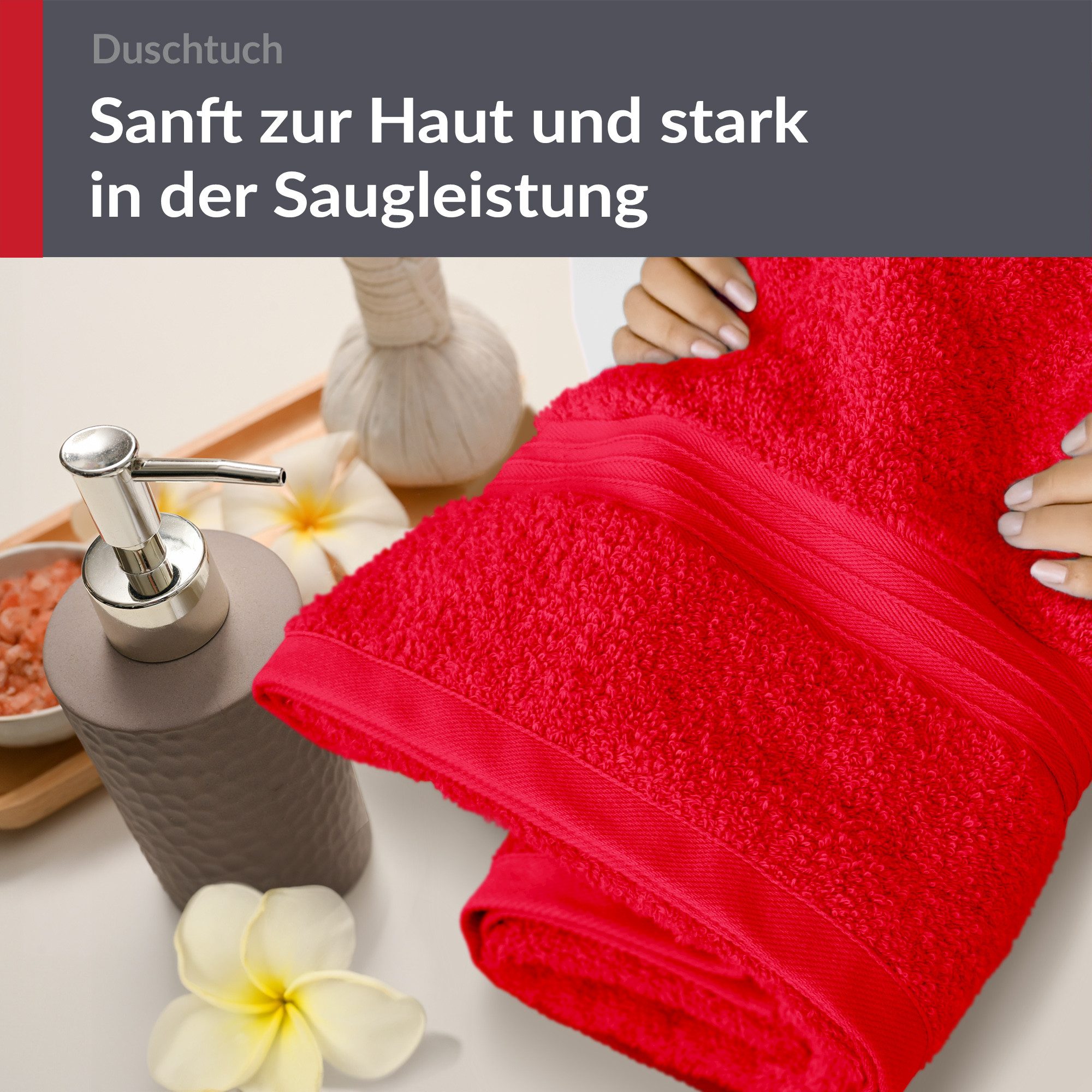 Lashuma Duschtuch - Badetuch Linz, Frottee günstig online kaufen