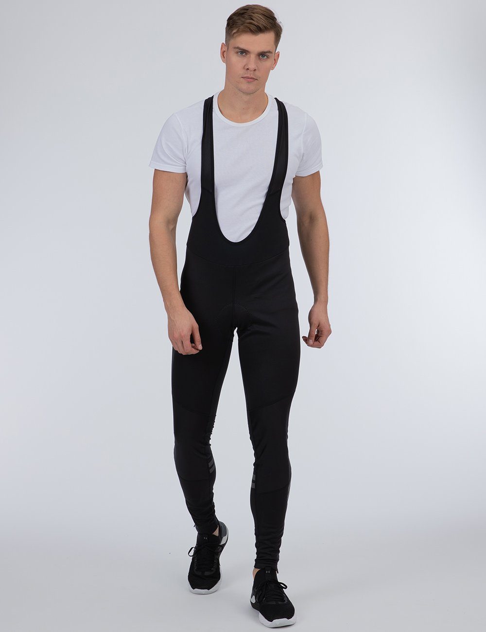 Airtracks Fahrradhose Herren Winter Fahrradhose mit Träger Lang Pro Line II günstig online kaufen