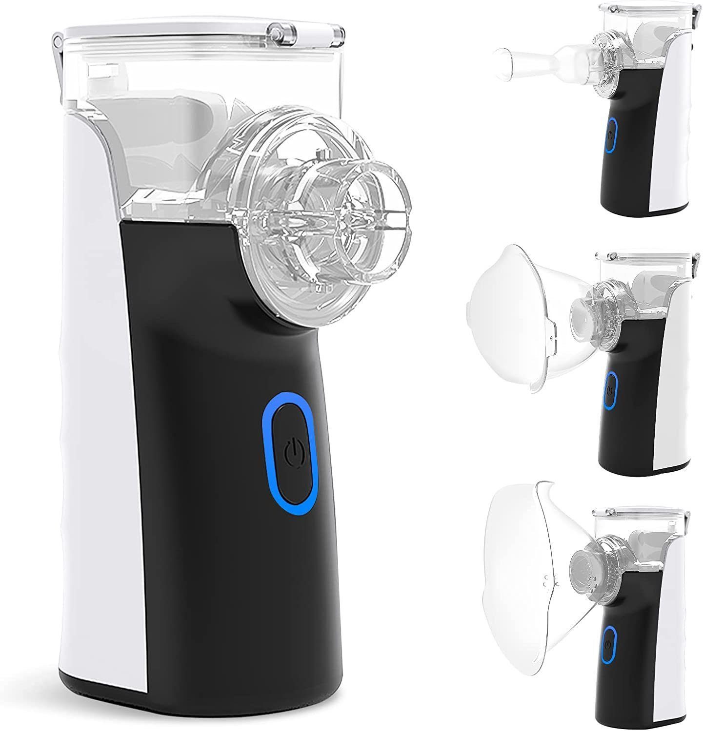 Novzep Inhalator Inhalationsgerät,Inhalator Vernebler Baby mit Mundstück