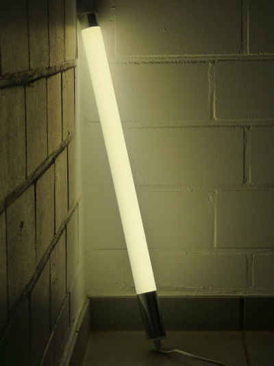 XENON LED Wandleuchte 9729 LED Leuchtröhre matt 12 Volt warmweiß 1,5 m lang Ø38mm Stab Lampe, LED Technik, Xenon / Warm Weiß