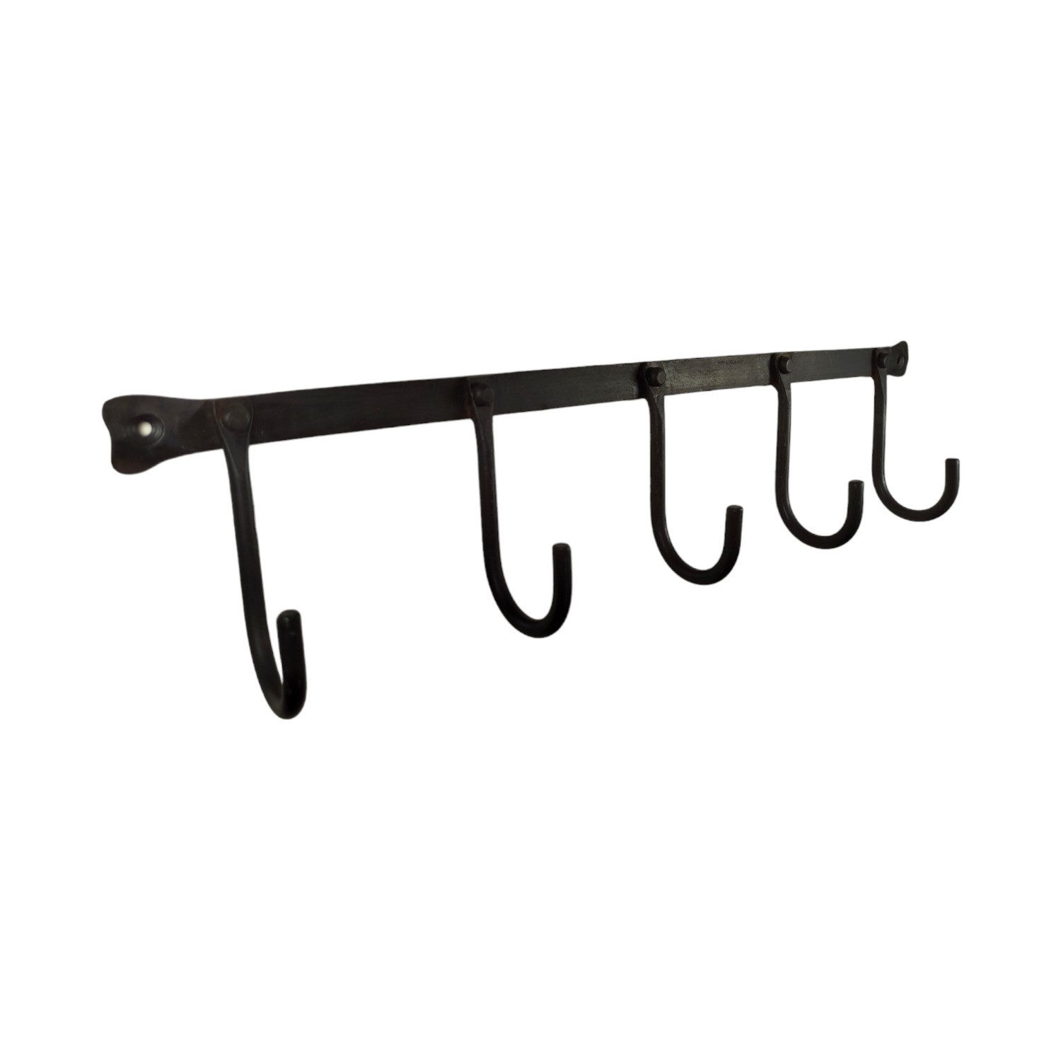 FTWdesign Kleiderhaken Vintage Kleiderhaken aus Metall Industrial Deko Garderobenhaken mit 5