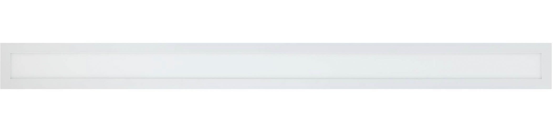 EGLO Deckenleuchte Salobrena 1 Deckenlampe, LED-Panel, Kunststoff und Aluminium, Lampe, LED fest integriert, Neutralweiß, LED Panel, Deckenlampe, Deckenbeleuchtung, Küchenlampe 120 x 10 cm