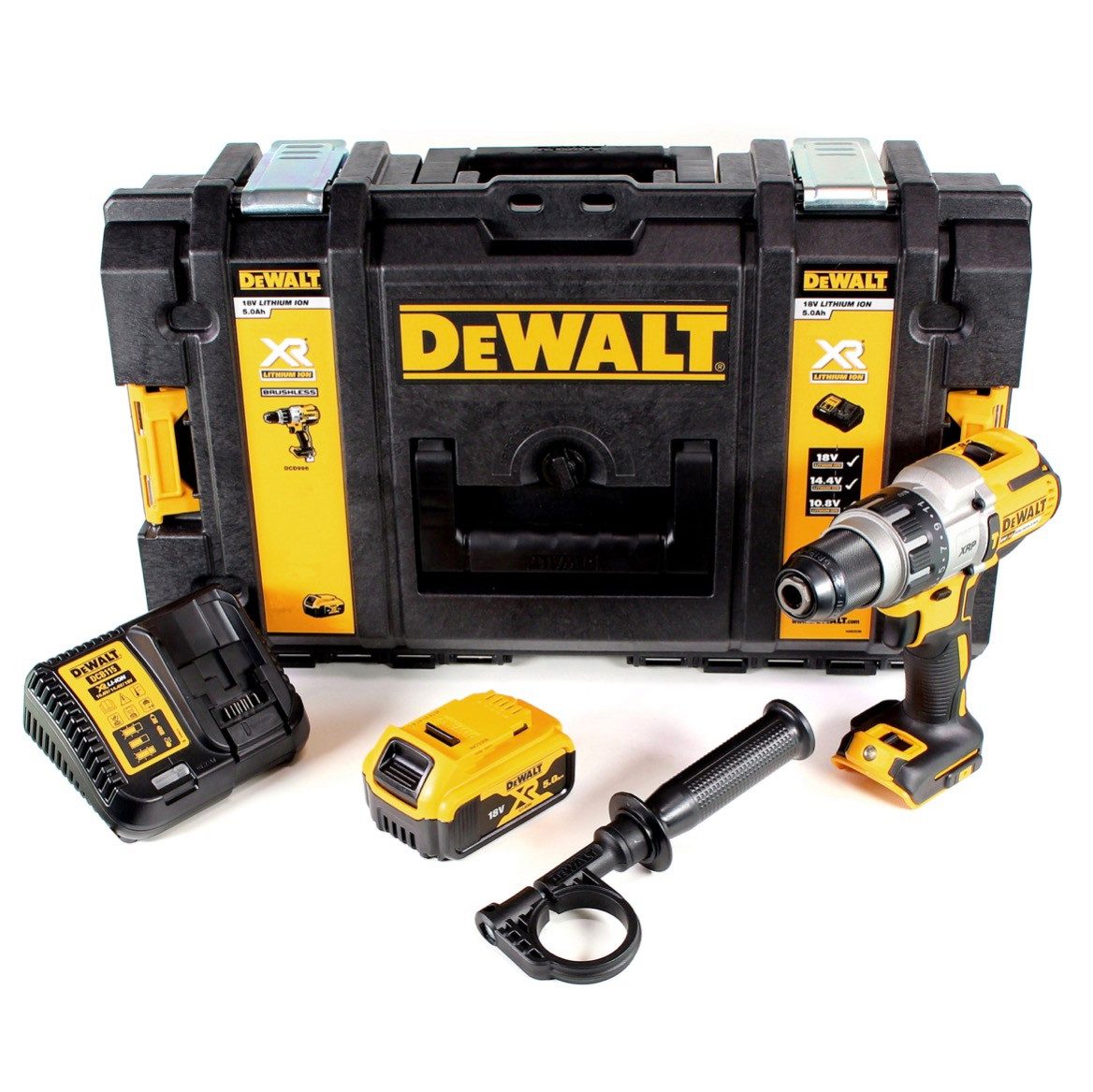 DeWalt Akku-Schlagbohrschrauber DCD 996 P1 Akku Schlagbohrschrauber 18V 95Nm Brushless + 1x Akku
