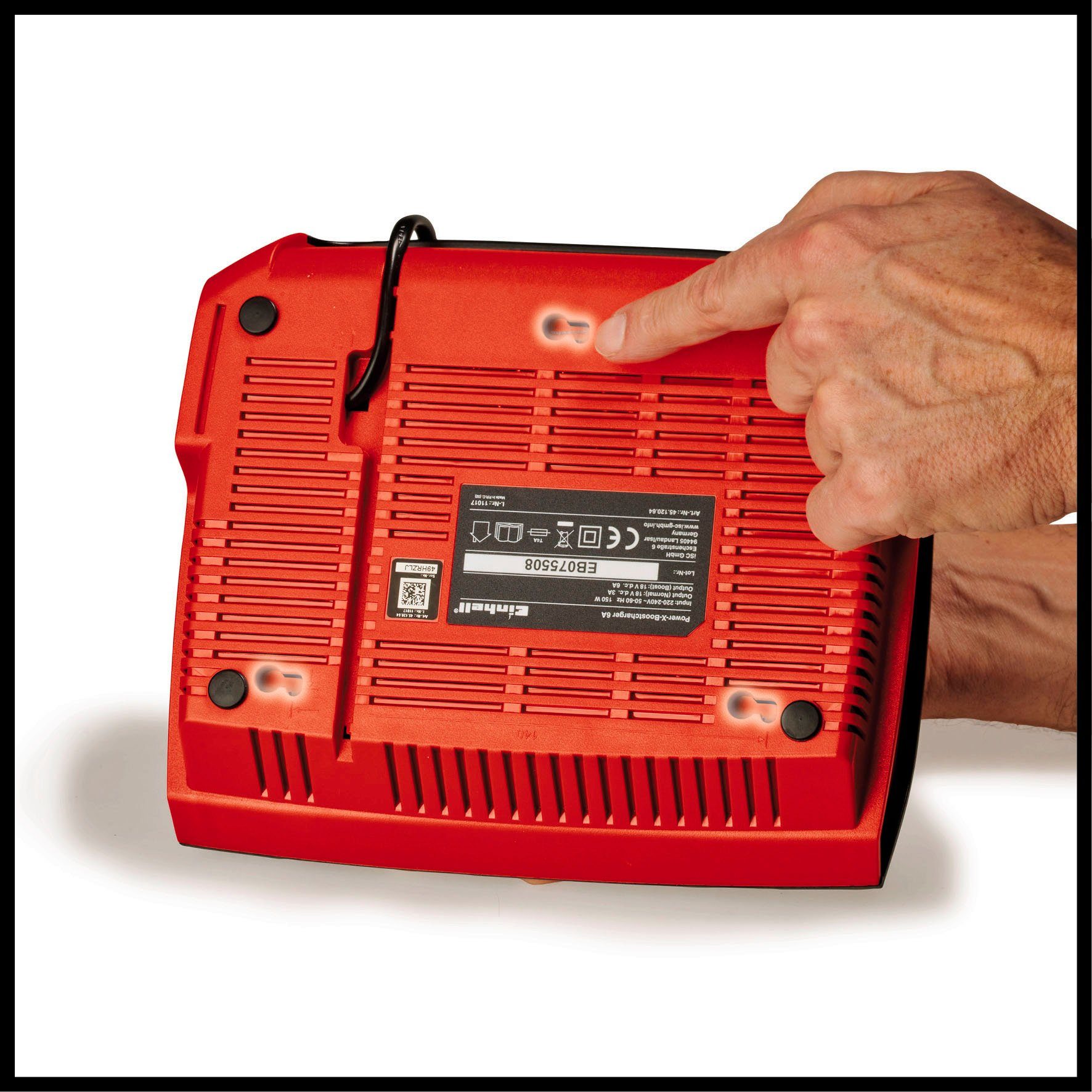 Einhell Power X-Boostcharger 8A Akku-Ladestation (Packung, 1-tlg)