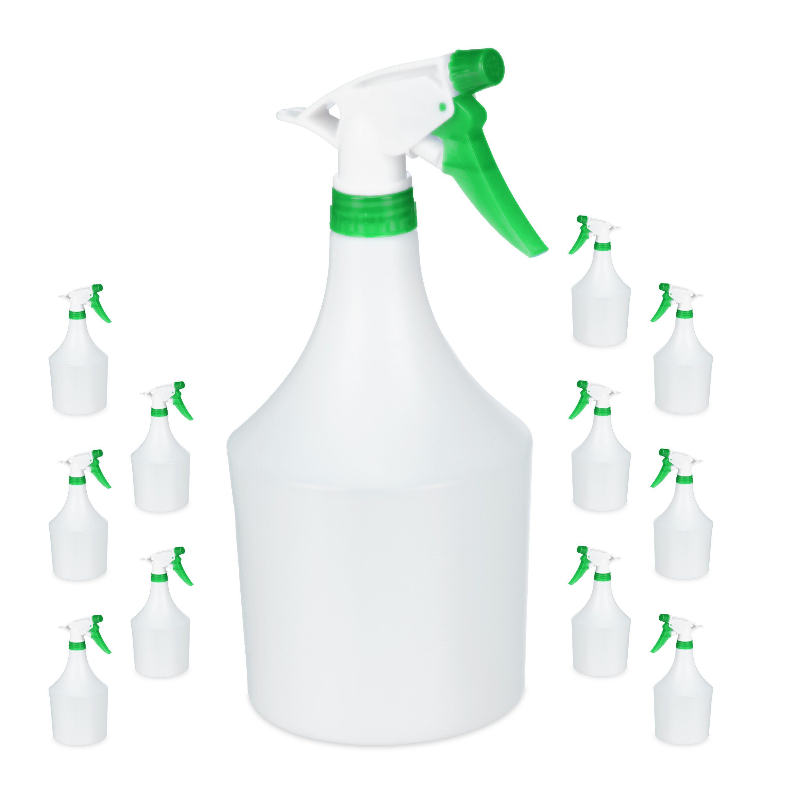 Sprühflasche 12x Sprühflasche in Grün