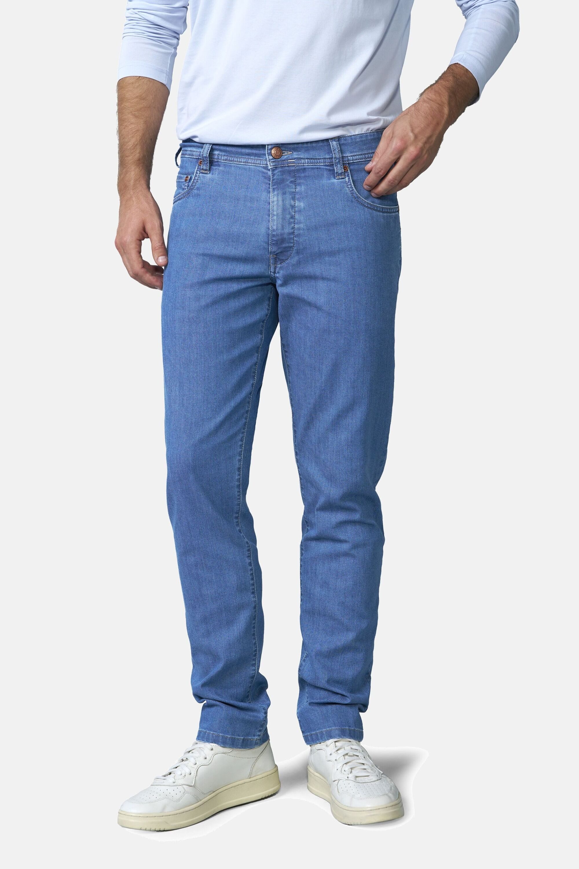 MEYER 5-Pocket-Jeans M5 Five 1-6290 aus Bio-Baumwolle