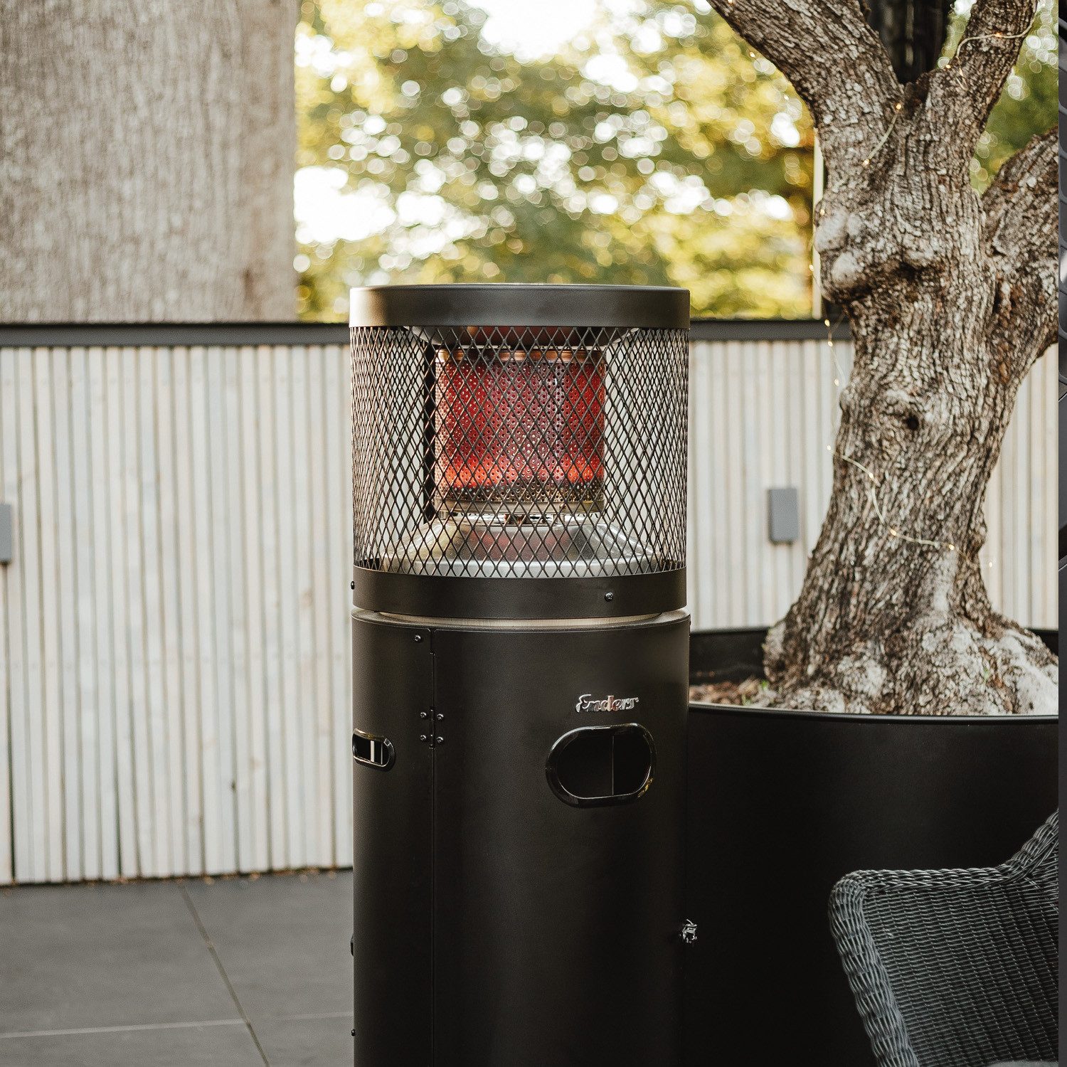 Enders® Heizstrahler Terrassenheizer Polo Black 2.0, 6000 W günstig online kaufen