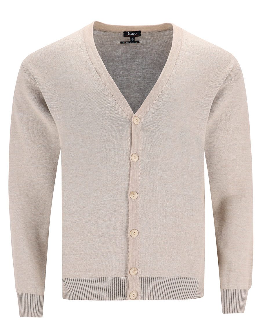 Hajo Strickjacke kratzfreie Strickjacke mit Knöpfen günstig online kaufen