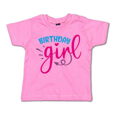 G-graphics T-Shirt Birthday Girl Baby T-Shirt, mit Spruch / Sprüche / Print / Aufdruck