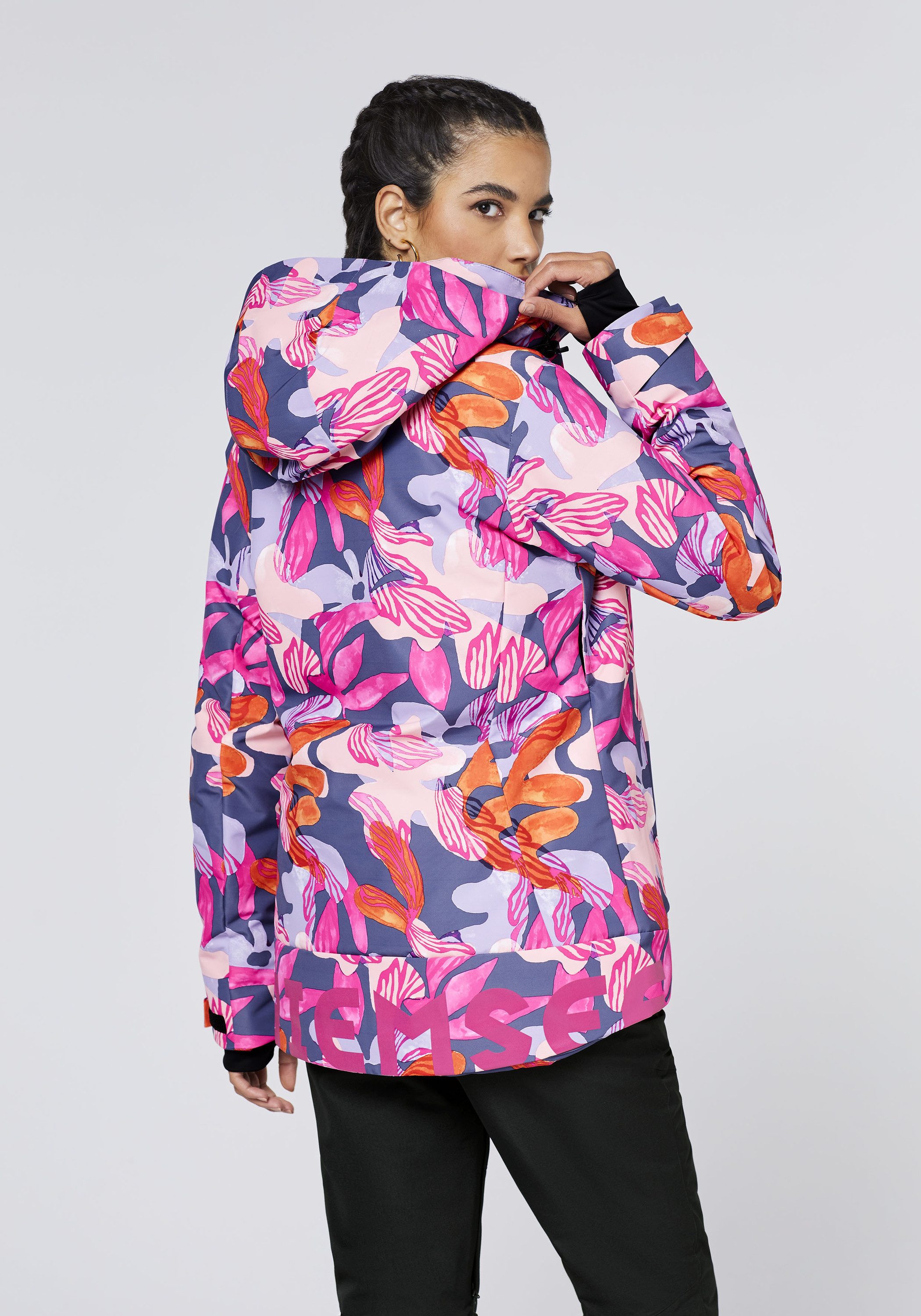 Chiemsee Skijacke Skijacke mit Allover-Print 1 günstig online kaufen
