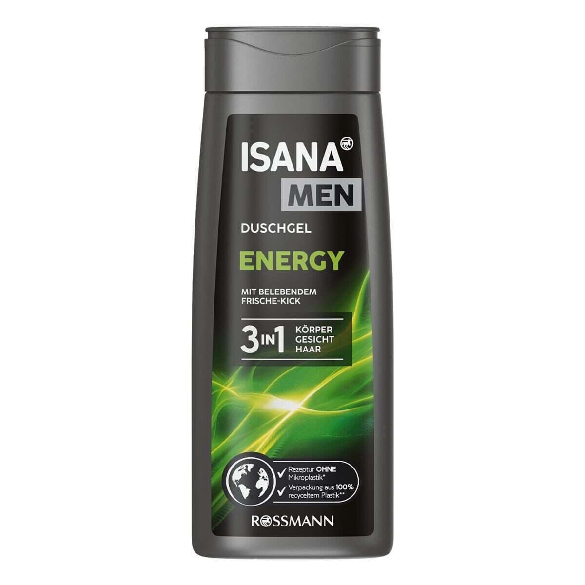 ISANA Duschgel 3in1 Energy, 300 ml, mit Softpflege-Komplex