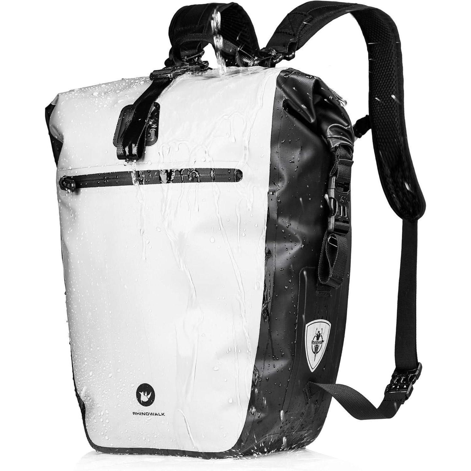 Fahrradtasche 3-in-1 Fahrradtasche 27-30L Wasserdicht Rucksack Umhängetasche