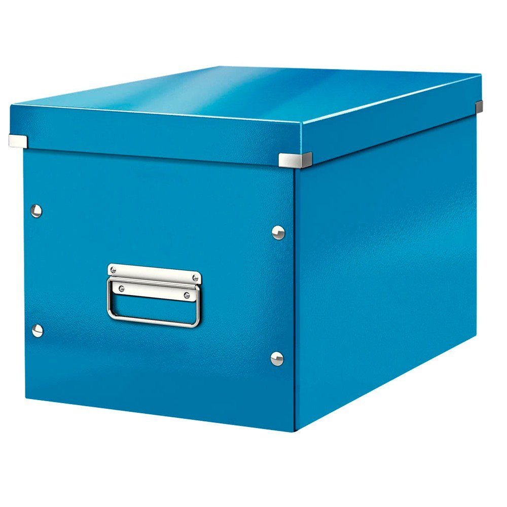 Aufbewahrungsbox 1 Aufbewahrungsbox CLICK & STORE WOW CUBE groß blau