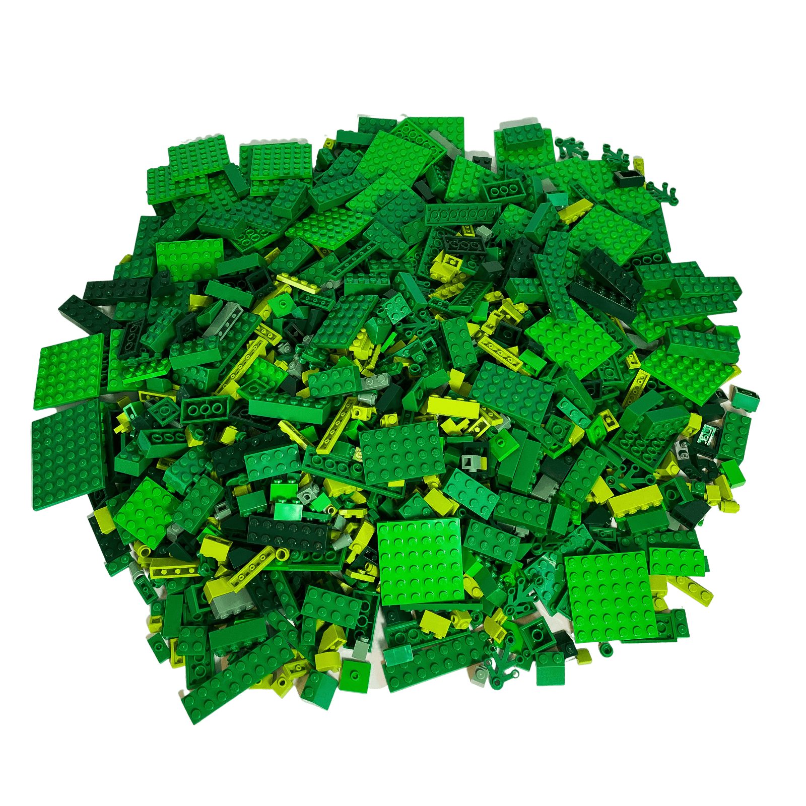 LEGO® Spielbausteine LEGO® Steine Sondersteine Grün Gemischt NEU! Menge 800x, (Creativ-Set, 800 St), Made in Europe