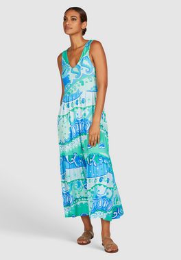 MARC AUREL Jerseykleid mit Tropical-Print
