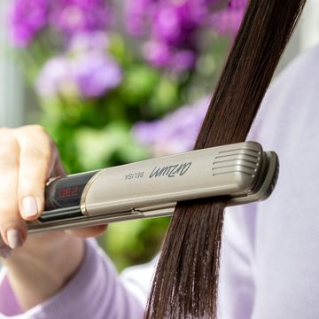 Arzum Glätteisen Belisa AR5024 Haarglätter – Stilvoll und Effizient in Sandbeige