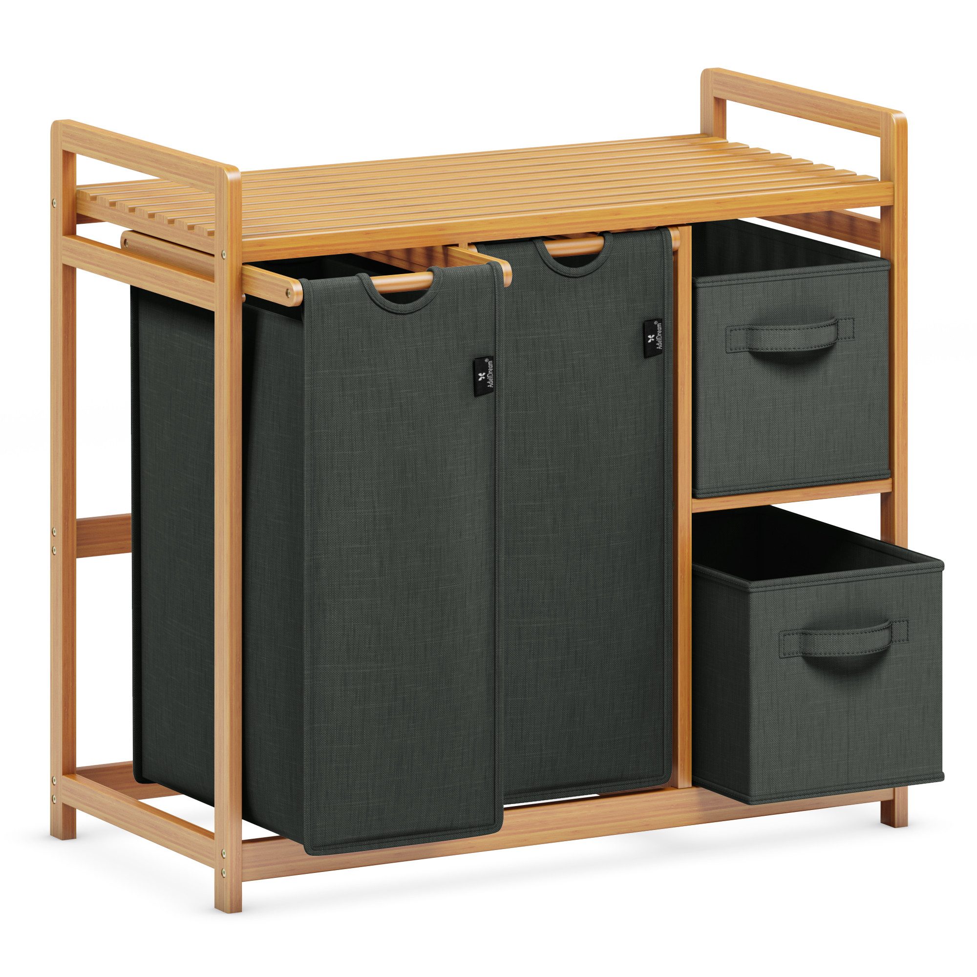 AdelDream(BTWX8GZZ) Wäschekorb AdelDream 140L Wäschekorb mit Korb und Ablag günstig online kaufen