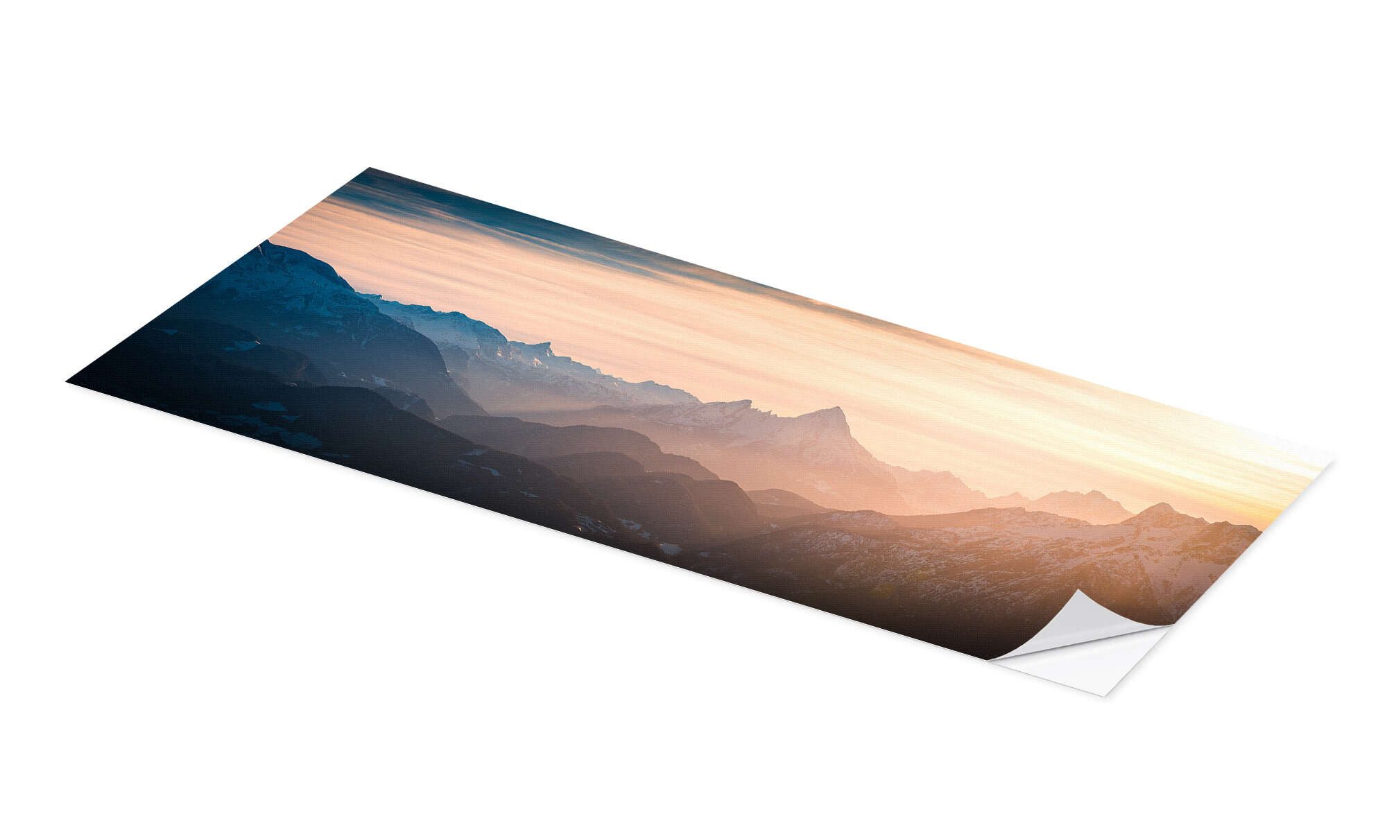Posterlounge Poster Martin Wasilewski, Alpen Panorama günstig online kaufen