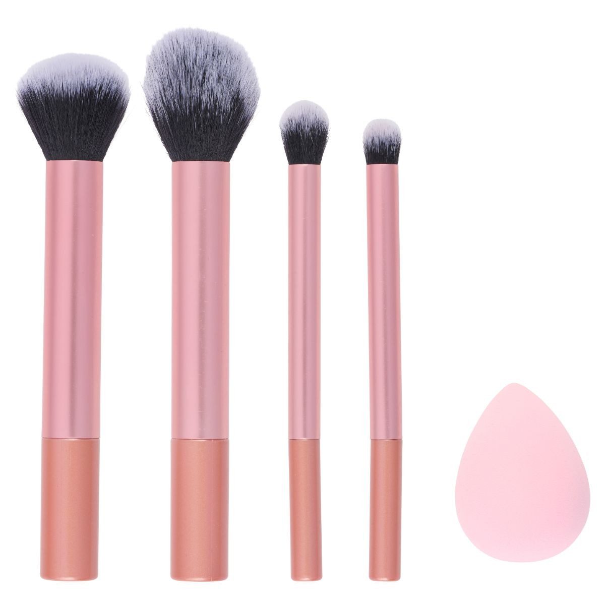 Mexx Kosmetikpinsel-Set Mexx Pinselset Makeup - Make Up Set mit Foundation Pinsel